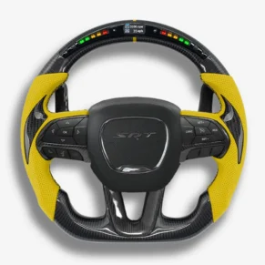 Leather Steering Wheel-daveautohellcatengine